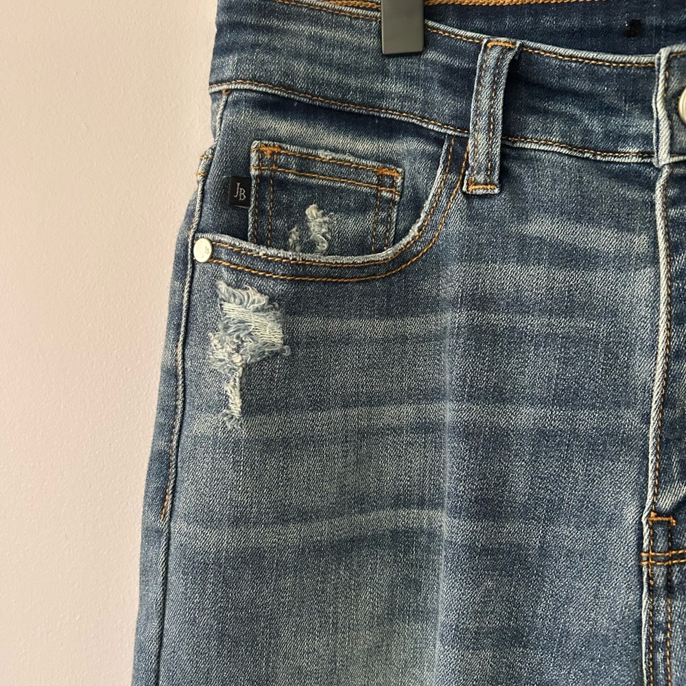 Judy Blue High Waste Slim Fit Jeans, EUC, Size 5/27 - US Size 4 - Picture 8 of 15
